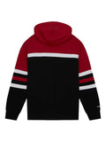 Mitchell & Ness Chicago Bulls Black Head Coach hooded sweater