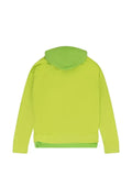 RHUDE layered-effect logo-print hoodie