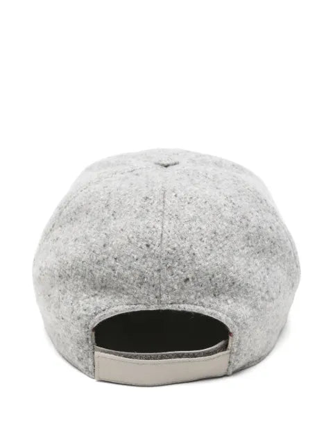 Eleventy baseball cap with bouclé texture